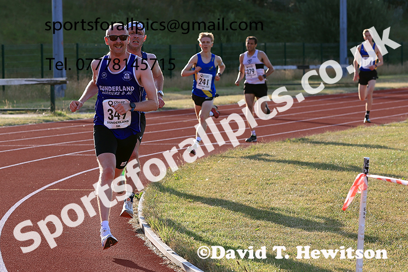 Senior Mens 2025 Sunderland 5k, Silksworth, Sunderland. Photo: David T. Hewitson/Sports for All Pics